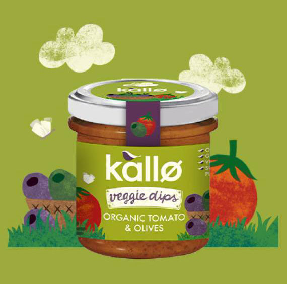 Organic Tomato & Olives Dip 135g