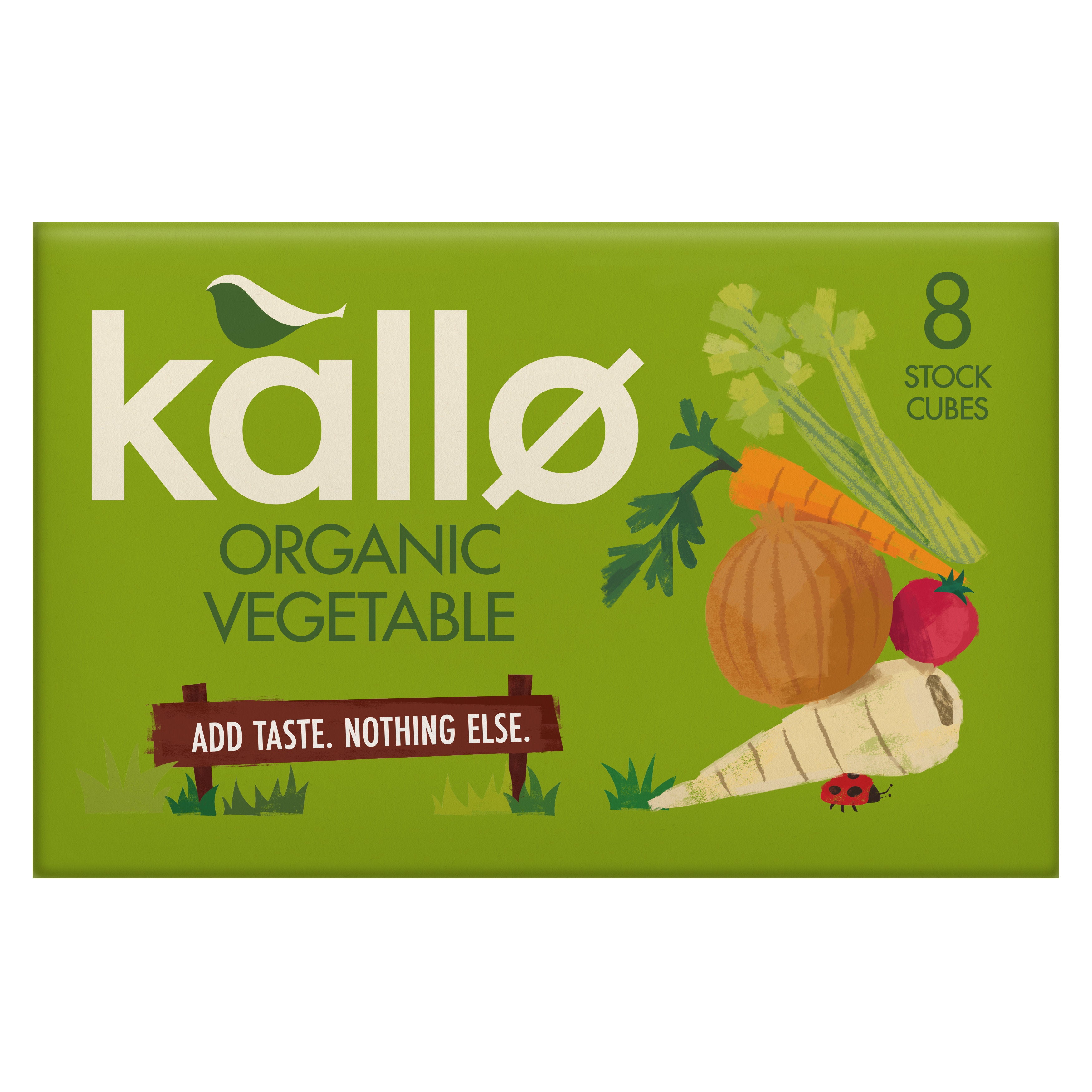 Organic Vegetable Stock Cubes 8 Pack