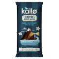 Dark Choc & Sea Salt Popped Corn Cakes 110g