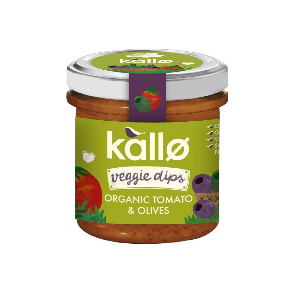 Organic Tomato & Olives Dip 135g