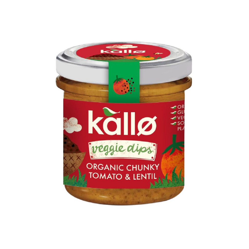 Organic Chunky Tomato & Lentil Dip 140g