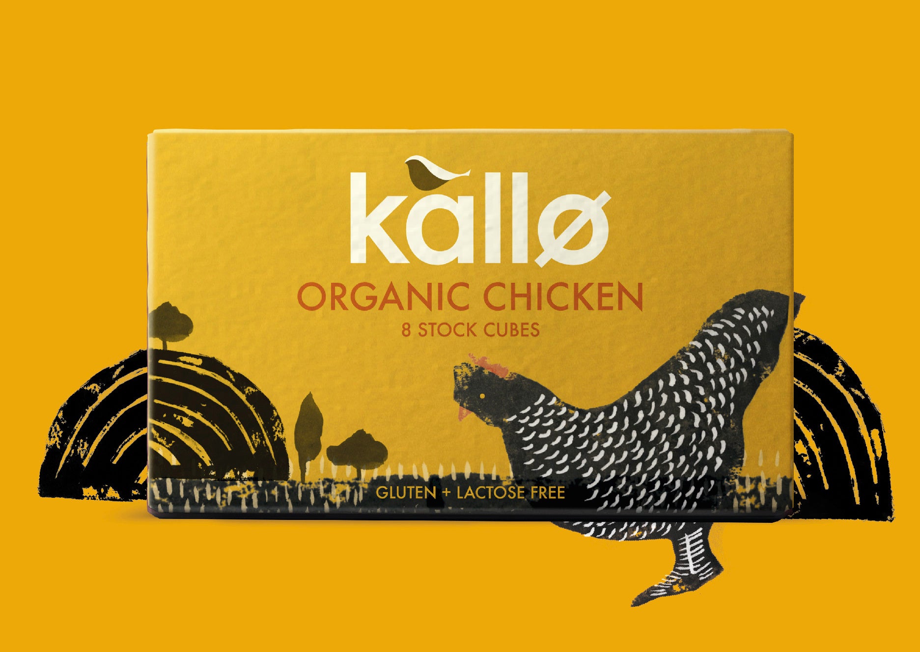 Organic Chicken Stock Cubes 8 Pack