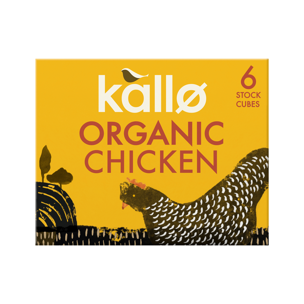 Organic Chicken Stock Cubes 6 Pack