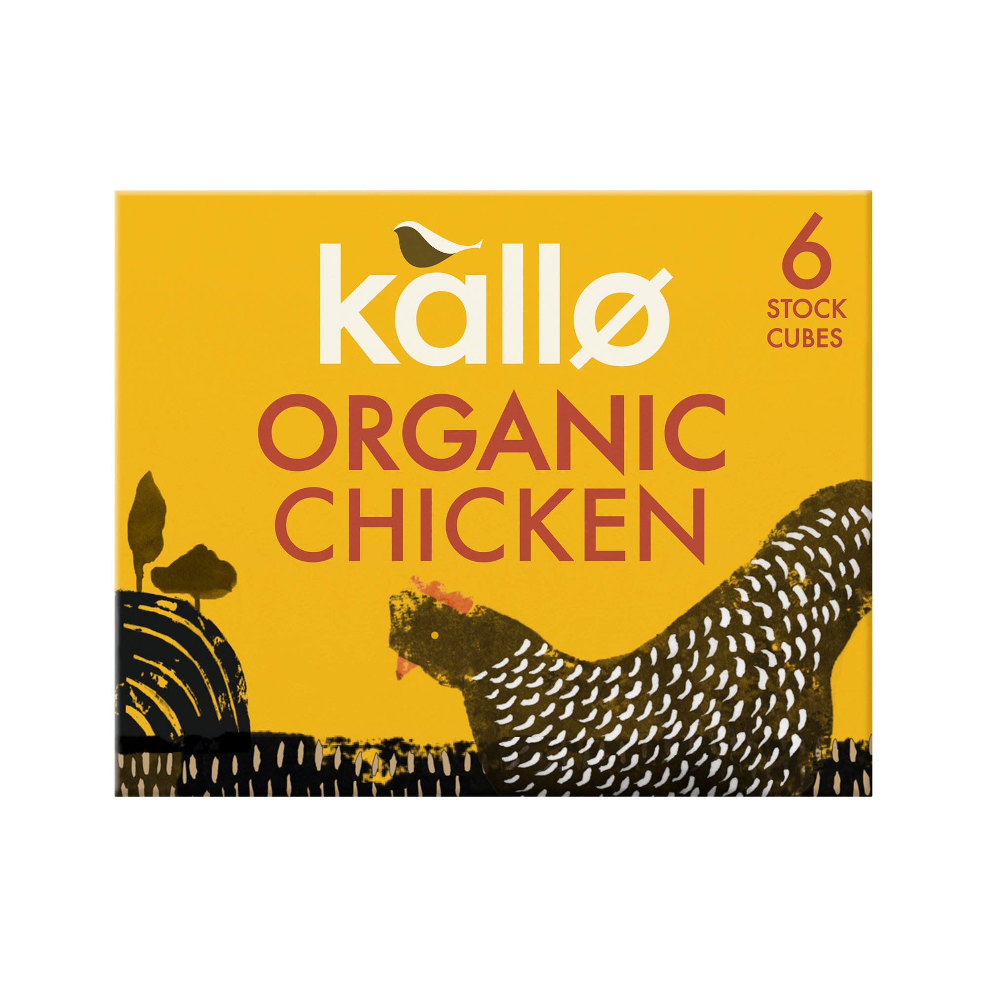 Organic Chicken Stock Cubes 6 Pack