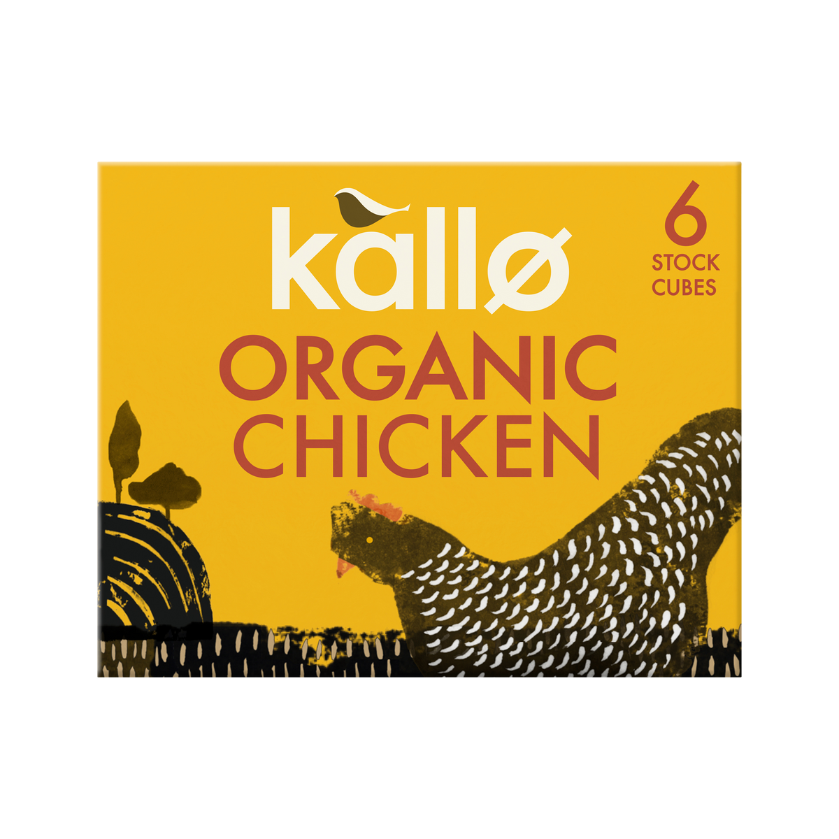 Organic Chicken Stock Cubes 6 Pack
