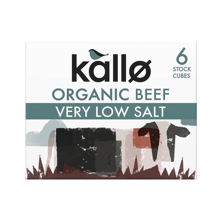 Very Low Salt Organic Beef Stock Cubes