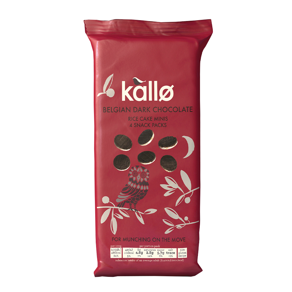 Belgian Dark Chocolate Minis, 4 Snack Packs