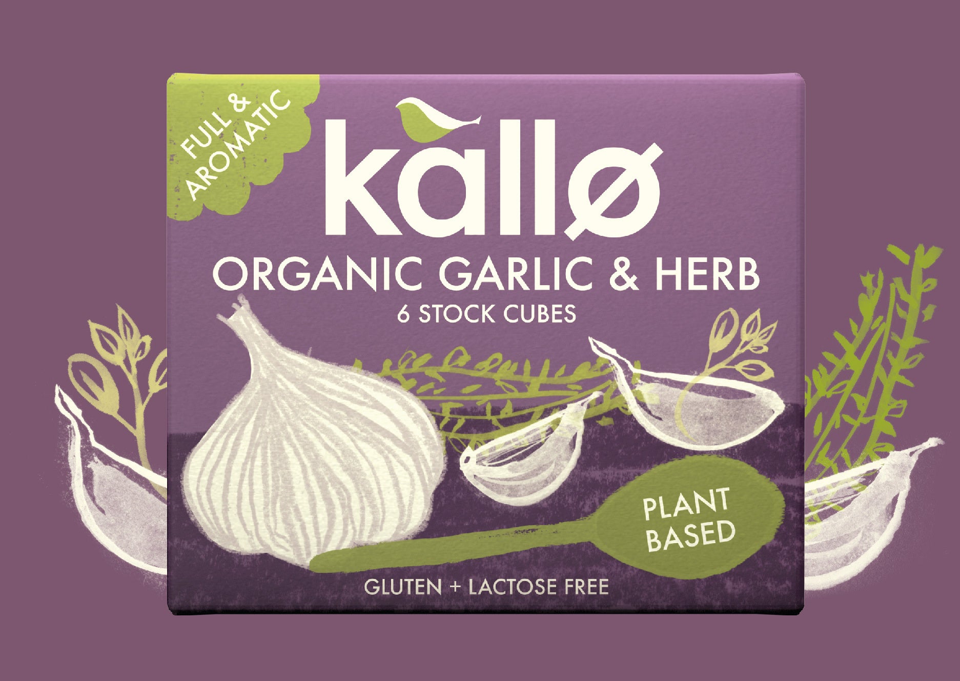 Organic Garlic & Herb Stock Cubes