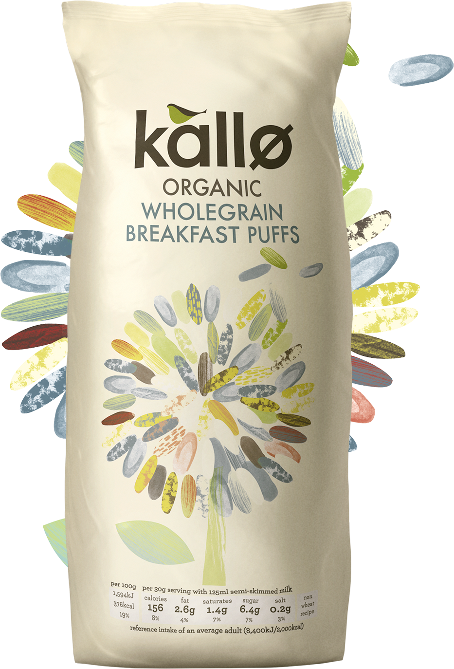 Organic Wholegrain Puffed Rice Cereal