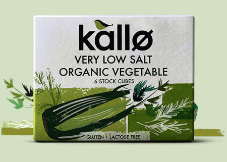 Very Low Salt Organic Vegetable Stock Cubes